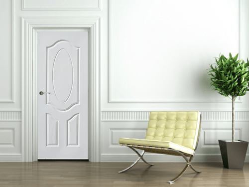 ประตูยูพีวีซี (UPVC) บานทึบ รุ่น US-53