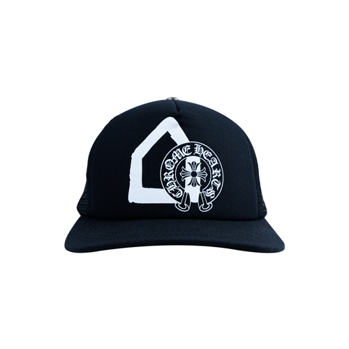 CHROME HEARTS X DOVER STREET MARKET TRUCKER CAP BLACK