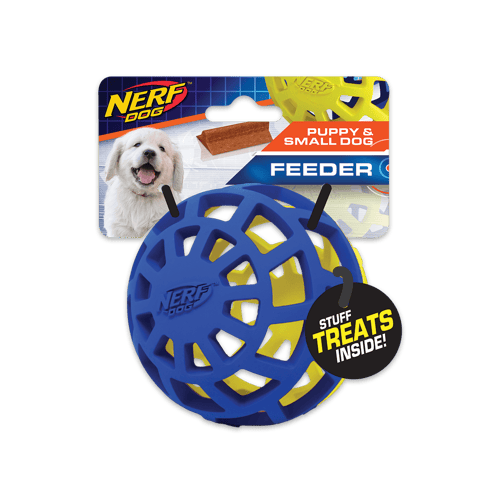 Nerf Dog Puppy Exo Ball เนิร์ฟด็อก ลูกบอลสำหรับลูกสุนัข ขนาด 3.75 นิ้ว