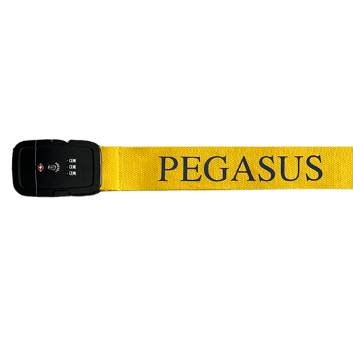 PEGASUS STRAP  สายรัดกระเป๋าเดินทาง สีเหลือง
