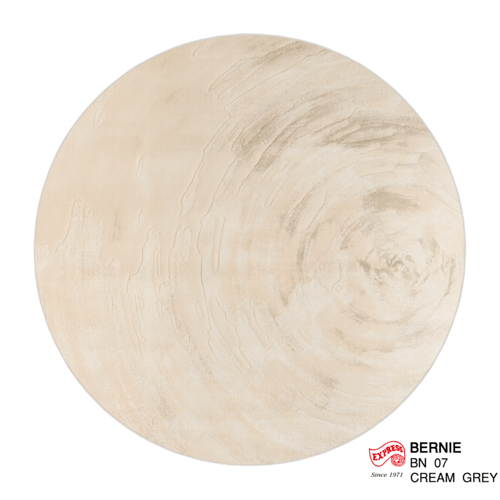 BERNIE (C-L) BN07 C-L 160x160 CM. CREAM GREY