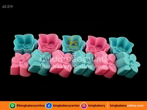 พิมพ์ซิลิโคนกล้วยไม้ 5 ซม.(1แพคx10ดอก)