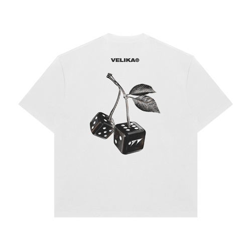 VELIKA DICE OVERSIZED T-SHIRT WHITE