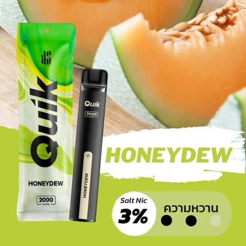 ks quik 2000 puffs honeydew