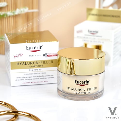 Eucerin Hyaluron-Filler + Elasticity Day Cream SPF15 50 ml.