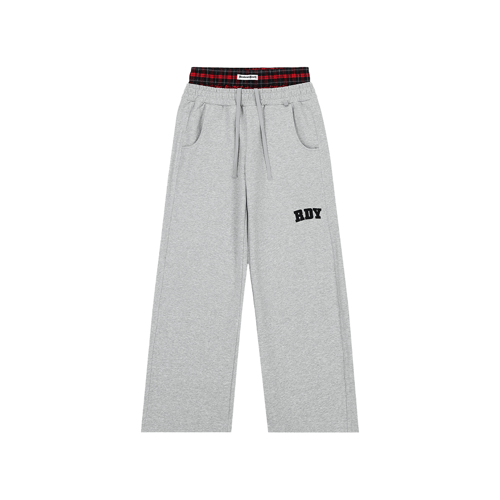 RUNDOWNYOUTH LOVE YOU (TH) 03 PANTS GREY