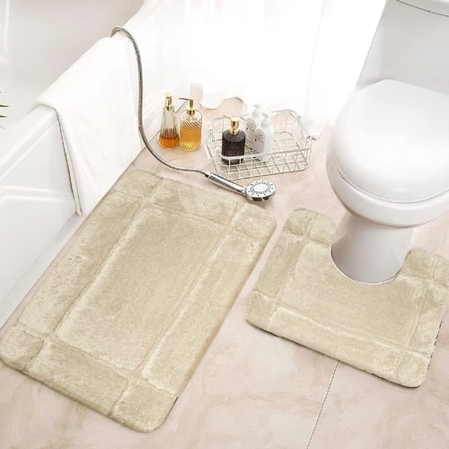 พรมเช็ดเท้าชุดห้องน้ำ (BATH MAT) รุ่น STELLAR DG 2-3 BEIGE สีเบจ
