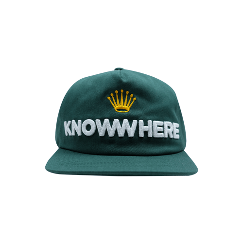 KNOWWHERE STUDIO ROLEX CAP GREEN