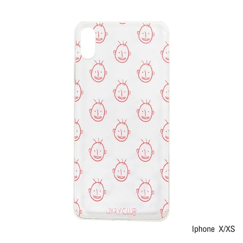UXRY CLUB LOGO IPHONE CASE CLEAR
