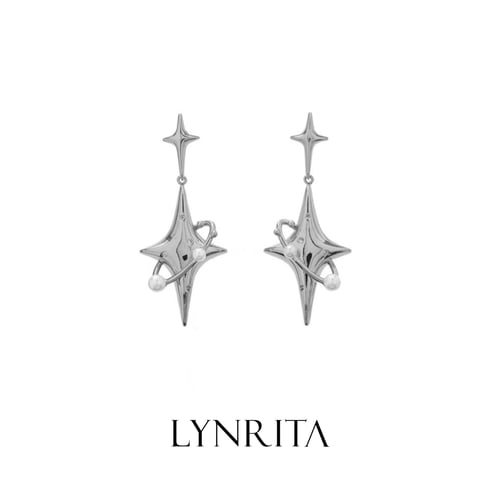 LYNRITA SOLAMANTE EARRING SILVER