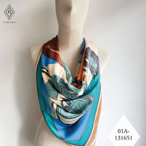 ผ้าพันคอ ผ้าคลุมไหล่ผืนใหญ่ - 01A-131651