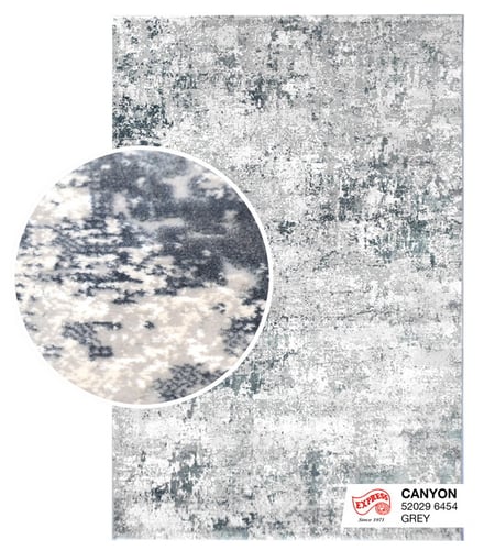 พรมรุ่น CANYON (L1) 52029 6454 L1 200x290 ซม. GREY