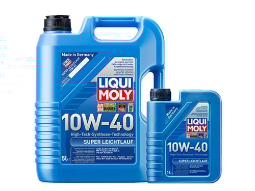 10W-40 SUPER LEICHTLAUF ขนาด 6 ลิตร พร้อมกรองเครื่อง*