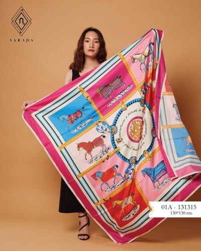 Printed Scarf 01A-131315 