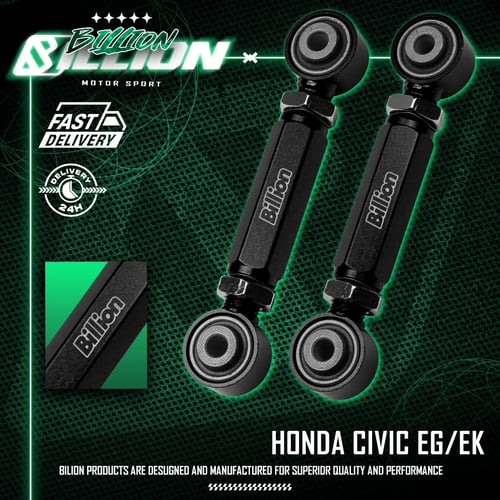 Billion ปรับมุมโท หลัง Honda Civic EG/EK (เหล็ก BLACK)