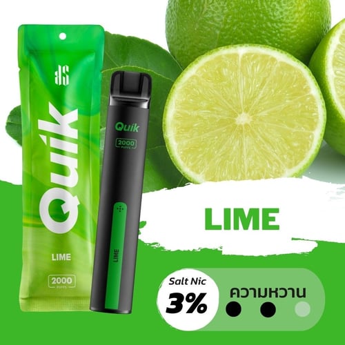 ks quik 2000 puffs lime