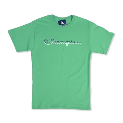 CHAMPION CLASSIC GRAPHIC TEE GREEN MYTH 