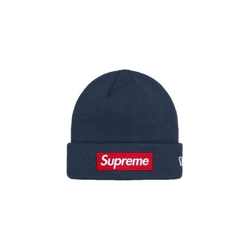 SUPREME NEW ERA S LOGO BEANIE BLUE