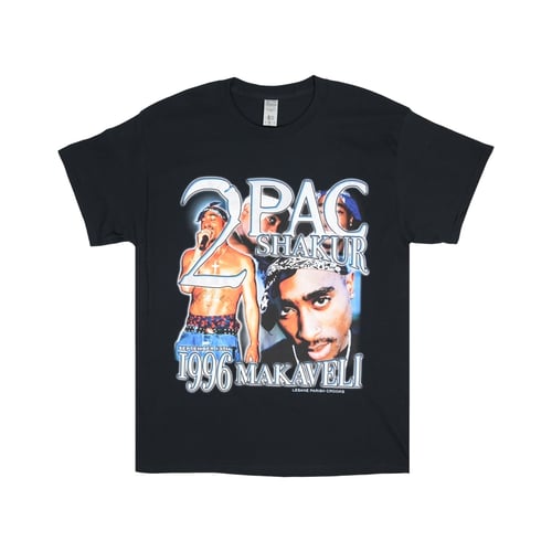 HOMAGE 2PAC MAKAVELI TEE BLACK