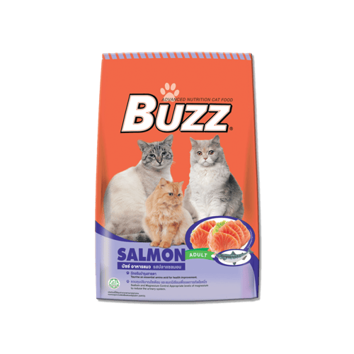 [MANOON] BUZZ Balance Nutrition Salmon บัซซ์ อาหารแมวรสแซลมอน