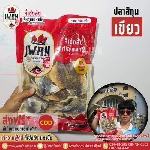 ปลาสีกุนเขียว