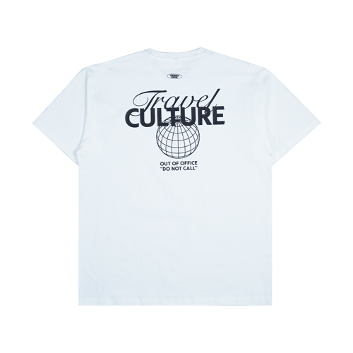 SUMMER SNOW TRAVEL CULTURE T-SHIRT WHITE