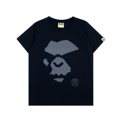 A BATHING APE 3M MAD APE FACE T-SHIRT BLACK