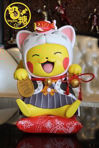ตัวเล็ก Pikkchu x Lucky Cat แมวนำโชค  TOFFEE (มัดจำ) [[SOLD OUT]]