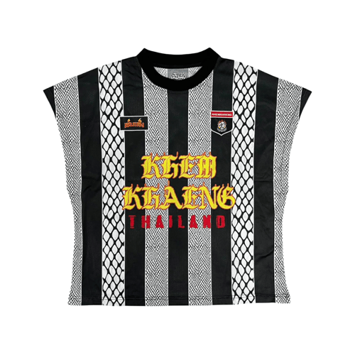 KEM2HAND RUNNING CLUB SHORT SLEEVES T-SHIRT BLACK/WHITE