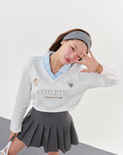 Athletic Polo 🏸(Softy white)