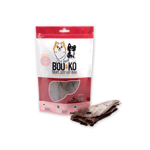 BOO&KO Liver Slices บูแอนด์โค ตับหมูอบแห้งสำหรับสุนัข ขนาด 50 กรัม