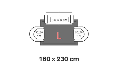 พรมไซส์ L (160x230 ซม.)