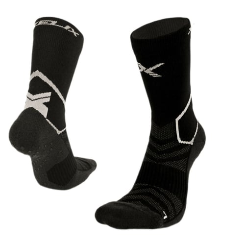 ถุงเท้ากันลื่นครึ่งแข้ง XZELIX X-Pro GRIP - Performance Crew Socks
