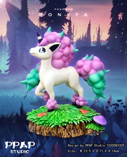 แบบใส โพนีตะ Ponyta 2 in 1 by PPAP Studio (มัดจำ) [[SOLD OUT]]
