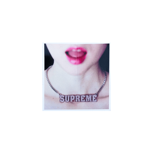SUPREME NECKLACE SS18 STICKER