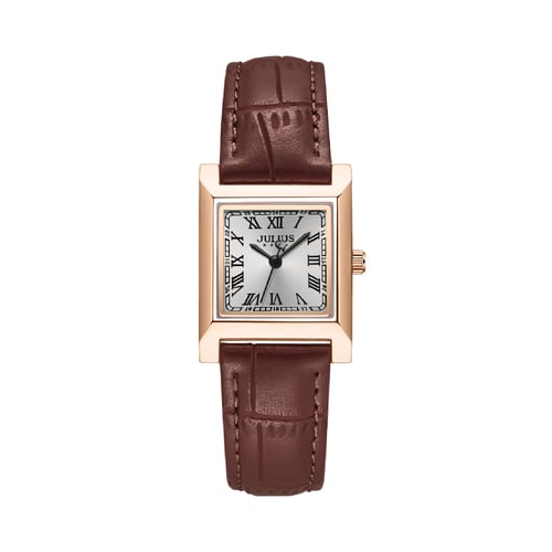 นาฬิกา Julius JA-1369 C สายหนัง สีน้ำตาล
