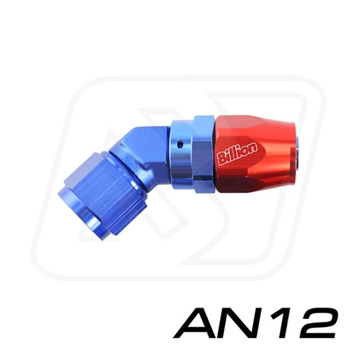 Billion ข้อต่อ AN12 แบบตรง/45°/90° (BLUE-RED/BLACK)