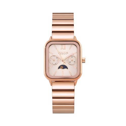 นาฬิกา Julius JA-1467 E สายสแตนเลส สีโรสโกลด์