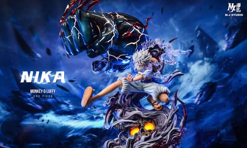 สีฟ้า Luffy Gear 5 Nika ลูฟี่ นิกะ by MJ Studio (มัดจำ) [[SOLD OUT]]