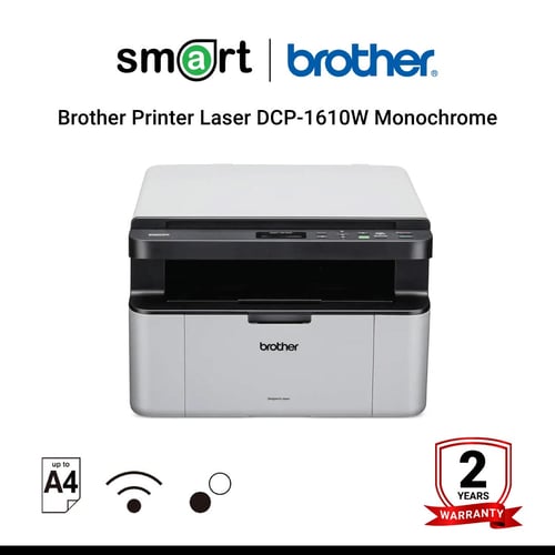Brother Printer Laser DCP-1610W เครื่องพิมพ์เลเซอร์ ขาว-ดำ มัลติฟังก์ชัน Mono MFC laser : 3in1 (Print/Scan/Copy) , Wireless