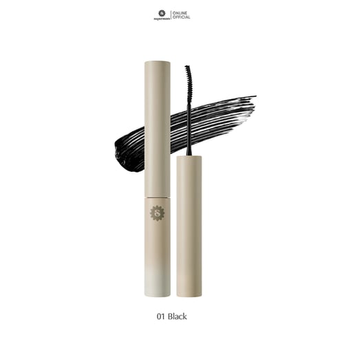 SUPERMOM SLIM FIX CURLING MASCARA มาสคาร่า สลิม ฟิกซ์ เคอร์ลิ่ง 3g