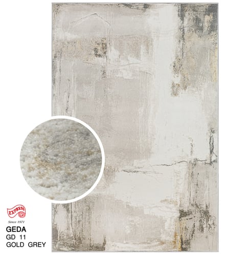 GEDA (XXL) GD11 XXL 300x400 CM. GOLD GREY