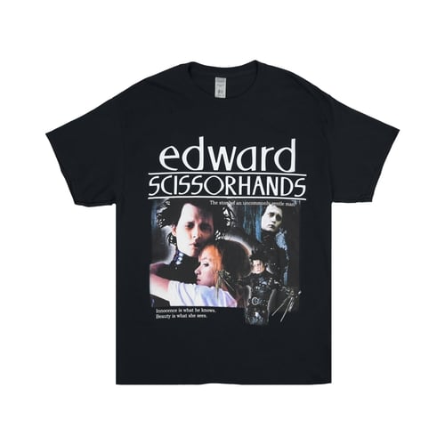 HOMAGE EDWARD SCISSOR HANDS TEE BLACK