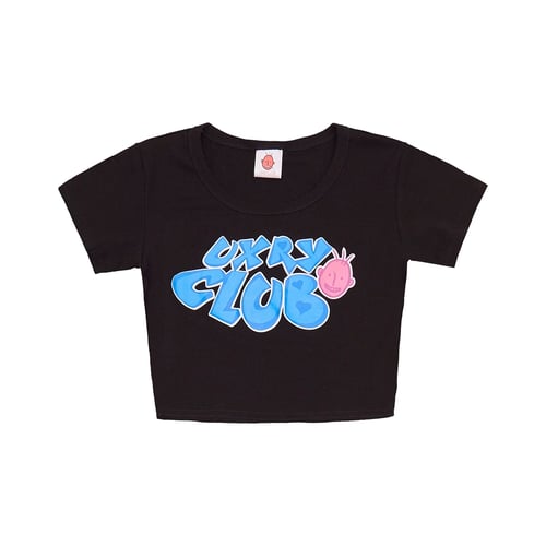 UXRY CLUB UXRY CHIC CROP TOP BLACK