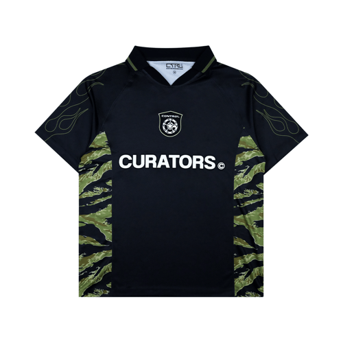CURATORS CTRL TIGER JERSEY GREEN CAMO