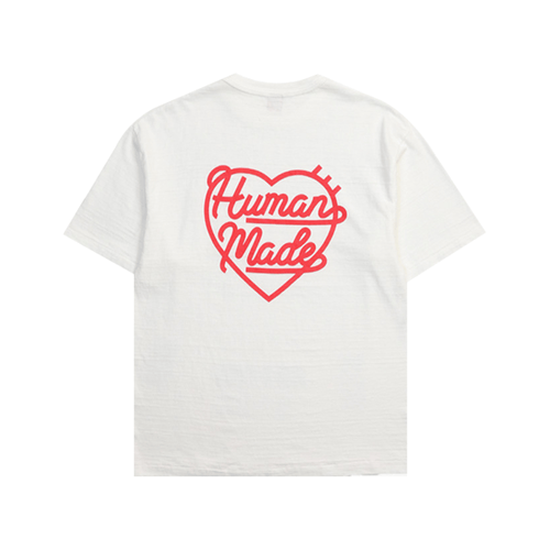 【Human Made】Heart Pocket T シャツ White★ソウルストア限定 HUMAN MADE RED HEART POCKET T-SHIRT WHITE