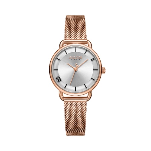 นาฬิกา Julius JA-1268 B สายสแตนเลสถัก สีโรสโกลด์