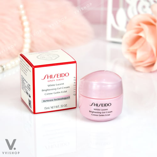 Shiseido White Lucent Brightening Gel Cream 15 ml.