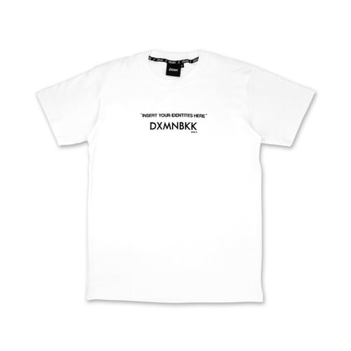 DXMN HAVE A DXMN DAY REFLECTIVE TEE WHITE