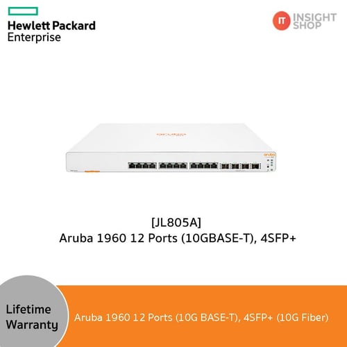 [JL805A] HPE Networking Instant On Switches 1960 12XGT 4SFP+ (JL805A)(Aruba)